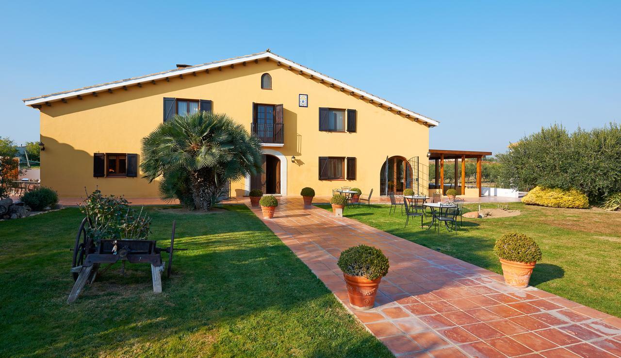 Hotel Rural Cal Ruget Vilobi Del Penedes Экстерьер фото