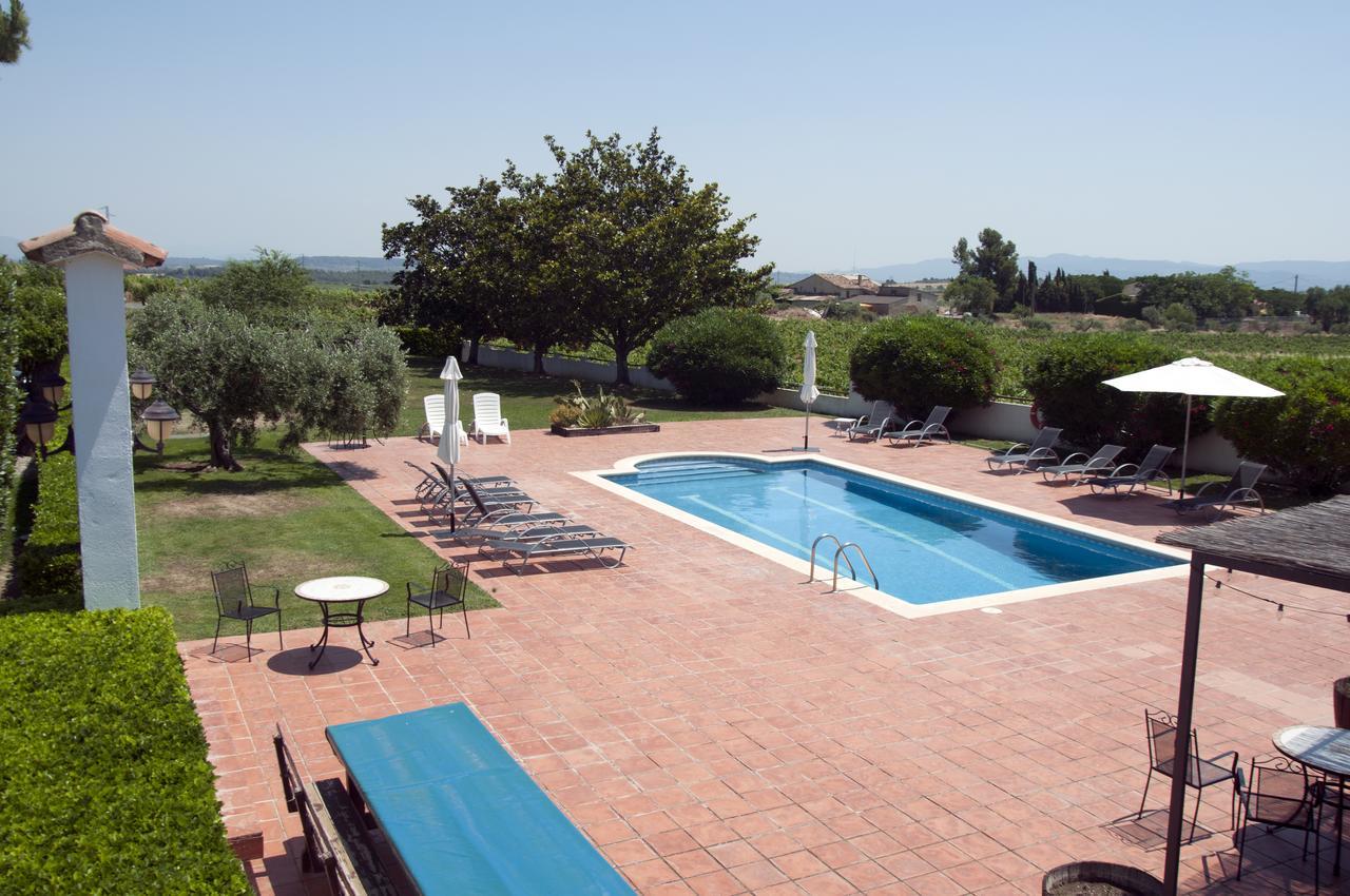 Hotel Rural Cal Ruget Vilobi Del Penedes Экстерьер фото