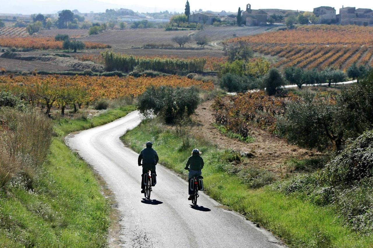 Hotel Rural Cal Ruget Vilobi Del Penedes Экстерьер фото